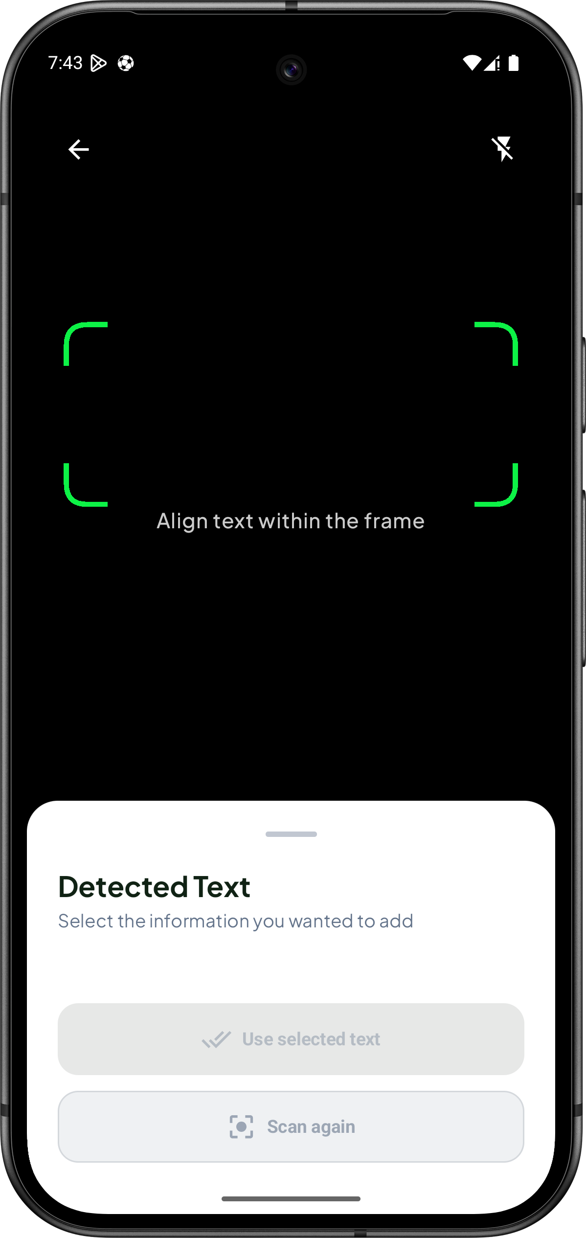 Smart Scanning